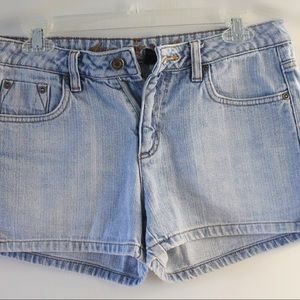 Arizona Jean Co Medium Light Washed High-Waisted Jean Shorts (M) Size 5